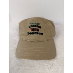 Official Casino Donator Poker Cards Embroidered Hat OTTO Cap
